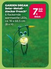Solar-Metallstecker Frosch von GARDEN DREAM im aktuellen Netto mit dem Scottie Prospekt