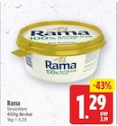Streichfett von Rama für 1,29 € bei E center im Angebot Streichfett von Rama im aktuellen E center Prospekt