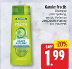 Fructis Shampoo im Angebot bei WEZ in Löhne Fructis Shampoo Angebote von Garnier bei WEZ Löhne für 1,99 €