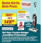 3in1-Nass-Trocken-Reiniger CrossWave Professional von Bissell im aktuellen toom Baumarkt Prospekt