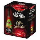 COFFRET MOUSSEUX BRUT - CHARLES VOLNER dans le catalogue Carrefour