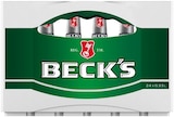 Pils im Angebot bei REWE in Bad Zwischenahn Pils Angebote von Beck's bei REWE Bad Zwischenahn für 10,49 €