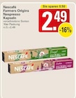Farmers Origins Nespresso Kapseln Angebote von Nescafé bei WEZ Minden für 2,49 €