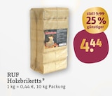 Holzbriketts von RUF im aktuellen tegut Prospekt für 4,44 €