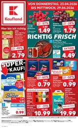 Kaufland Prospekt für Neuenstein: "Aktuelle Angebote", 54 Seiten, 23.04.2026 - 29.04.2026