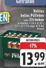 helles Pülleken im Angebot bei EDEKA in Niederkassel helles Pülleken Angebote von Veltins bei EDEKA Niederkassel für 13,99 €