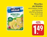 Käse oder Reibekäse bei nah und gut im Bockau Prospekt für 1,49 €