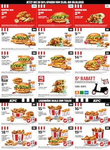 Aktueller KFC Prospekt "JETZT LEGENDÄRE DEALS SICHERN!" Seite 2 von 2 Seiten