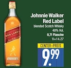 Red Label Angebote von Johnnie Walker bei E center Augsburg für 9,99 €