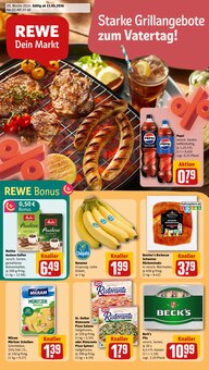 Aktueller REWE Prospekt "Dein Markt" Aktueller REWE Prospekt