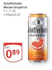 Weizen Grapefruit im Angebot bei GLOBUS in Neunkirchen Weizen Grapefruit Angebote von Schöfferhofer bei GLOBUS Neunkirchen für 0,89 €