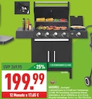 Marktkauf Bielefeld - GASGRILL San Angeto" Angebot im Prospekt GASGRILL San Angeto" bei Marktkauf im Bielefeld Prospekt für 199,99 €