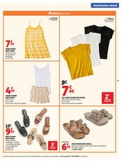 Promos Vêtements dans le catalogue "DESTINATION SOLEIL" de Auchan Hypermarché Vêtements en promo dans le catalogue Auchan Hypermarché à la page 11