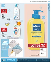 Promotion Mode dans le prospectus Carrefour, valable du 17/01/2023 au 06/02/2023 Promo Mode dans le catalogue Carrefour du moment à la page 7