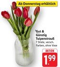 Tulpenstrauß Angebote von Gut & Günstig bei E center Heidenheim für 1,99 €