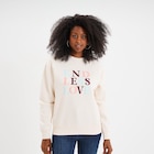 La Halle Loriol-sur-Drôme - Promo Sweat col rond manches longues blanc femme Promo Sweat col rond manches longues blanc femme à 6,49 € dans le catalogue La Halle à Loriol-sur-Drôme