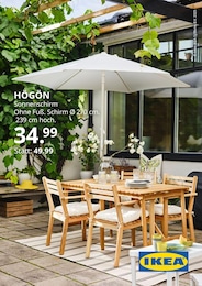 Aktueller IKEA Prospekt, "HÖGÖN Sonnenschirm", mit Angeboten der Woche, gültig von 10.03.2025 bis 10.03.2025