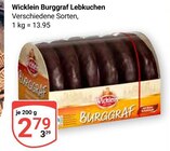 Aktuelles Burggraf Lebkuchen Angebot bei GLOBUS in Oberhausen ab 2,79 €