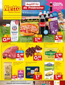 Kaffeebohnen im aktuellen Netto Marken-Discount Prospekt (Regensburg) Kaffeebohnen im Netto Marken-Discount Prospekt "Aktuelle Angebote" mit 64 Seiten (Regensburg)