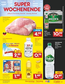 Volvic im Netto Marken-Discount Prospekt "Aktuelle Angebote" mit 60 Seiten (Laatzen)
