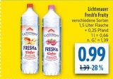 Fresh'n Fruity im Angebot bei diska in Freiberg Fresh'n Fruity Angebote von Lichtenauer bei diska Freiberg für 0,99 €