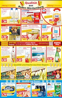 Bier im Norma Prospekt "Mehr fürs Geld" mit 20 Seiten (Lörrach)