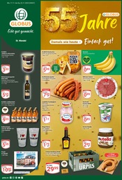 Aktueller GLOBUS Prospekt mit Bier, "Aktuelle Angebote", Seite 1