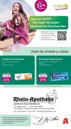 Der aktuelle mea - meine apotheke Prospekt Der aktuelle mea - meine apotheke Prospekt Unsere Oktober-Angebote