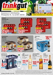 Trinkgut Discounter Prospekt der aktuellen Woche mit 4 Seiten, gültig von 02.03.2026 bis 07.03.2026, in Emmerting und Umgebung Aktueller Trinkgut Discounter Prospekt in Emmerting und Umgebung, "Aktuelle Angebote" mit 4 Seiten, 02.03.2026 - 07.03.2026