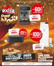 Catalogue Multimédia & Electroménager Extra en cours à Issy-les-Moulineaux et alentours, "extra Pour Noël", 4 pages, 24/11/2025 - 24/12/2025