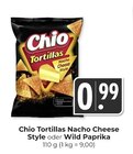 Tortillas Nacho Cheese Style Angebote von Chio bei Hieber Freiburg für 0,99 €