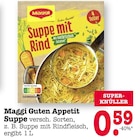 Guten Appetit Suppe Angebote von Maggi bei E center Mainz für 0,59 €