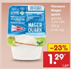Magerquark im Angebot bei Netto Marken-Discount in Oldenburg Magerquark Angebote von Hansano bei Netto Marken-Discount Oldenburg für 1,29 €