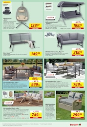 Hängesessel Angebot & Preis im aktuellen toom Baumarkt Prospekt Hängesessel Angebot im aktuellen toom Baumarkt Prospekt auf Seite 7