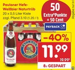 Netto Marken-Discount Efringen-Kirchen - Hefe-Weißbier Naturtrüb Angebot im Prospekt Hefe-Weißbier Naturtrüb bei Netto Marken-Discount im Efringen-Kirchen Prospekt für 11,99 €