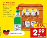 Aktuelle Mineralwasser Angebote bei Netto Marken-Discount in Mannheim Aktuelles Mineralwasser Angebot bei Netto Marken-Discount in Mannheim ab 2,99 €