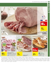 Promos Jambon Italien dans le catalogue "LE MOIS À VOS MARQUES, PRÊTS, PARTEZ !" de Carrefour à la page 31