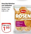 Brötchen zum Aufbacken Angebote von Harry bei GLOBUS Oberhausen für 1,99 €