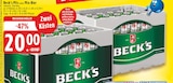 Pils oder Mix-Bier Angebote von Beck's bei E center Hemer für 20,00 €