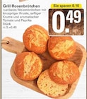Grill Rosenbrötchen Angebote bei WEZ Löhne für 0,49 €