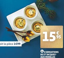 8 SENSATIONS DE ST JACQUES AUX MORILLES à Auchan dans Villeneuve-Saint-Georges 8 SENSATIONS DE ST JACQUES AUX MORILLES à Auchan dans Villeneuve-Saint-Georges