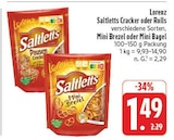 Saltletts Cracker Angebote von Lorenz bei E center Würzburg für 1,49 €
