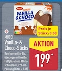 Vanilla- & Choco-Sticks im ALDI Nord Prospekt Vanilla- & Choco-Sticks von Mucci im aktuellen ALDI Nord Prospekt für 0,50 €
