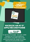 Fnac Neufmontiers les Meaux - Promo MacBook Air M1 13" Réconditionné Promo MacBook Air M1 13" Réconditionné à 549,00 € dans le catalogue Fnac à Neufmontiers les Meaux