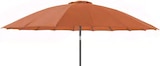 Parasol Pagode Rond à Manivelle en promo chez Botanic Parasol Pagode Rond à Manivelle dans le catalogue Botanic