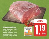 Schweinekammbraten Angebote bei EDEKA Würzburg für 1,19 €