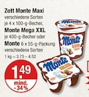 Monte Maxi oder Monte Mega XXL oder Monte von Zott im aktuellen V-Markt Prospekt für 1,49 €