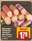 Pommersche Leberwurst im Angebot bei REWE in Wiesbaden Pommersche Leberwurst Angebote von Rügenwalder bei REWE Wiesbaden für 1,79 €