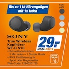 True Wireless Kopfhörer WF-C 510 Angebote von Sony bei expert Borken für 29,00 €