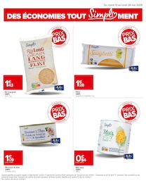 Prix et réduction Maïs dans le prospectus Carrefour en cours Offre Maïs dans le catalogue Carrefour du moment à la page 49